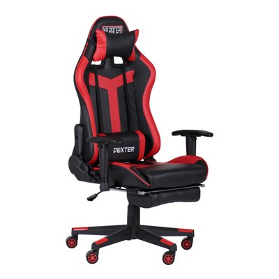 Кресло VR Racer Dexter Grindor черный/красный 546481 фото