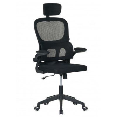 Сітчасте крісло чорне Special4You Broadway black E7153  E7153  фото