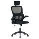 Сітчасте крісло чорне Special4You Broadway black E7153  E7153  фото 1