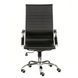 Офісне тонке крісло з високою спинкою Solano 6 artleather чорний Special4You E7061 фото 8