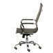 Офісне тонке крісло з високою спинкою Solano 6 artleather чорний Special4You E7061 фото 7