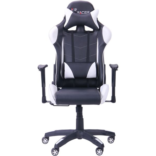 Геймерское кресло VR Racer BN-W0100 черный/белый 515280 фото