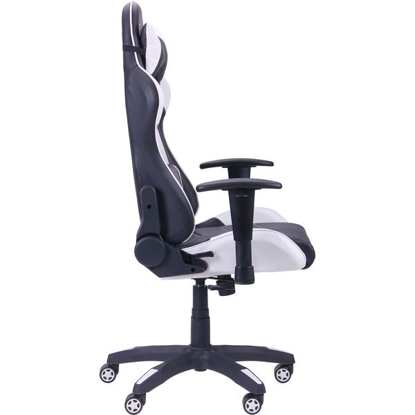 Геймерське крісло VR Racer BN-W0100 чорний/білий 515280 фото