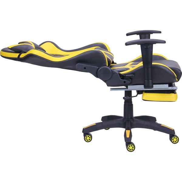 Крісло VR Racer BattleBee чорний/жовтий 515278 фото