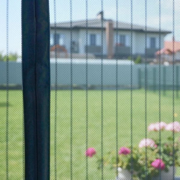 Магнитна антімоскітна сітка на суцільному магниті 120х230 см на двері 120230 фото